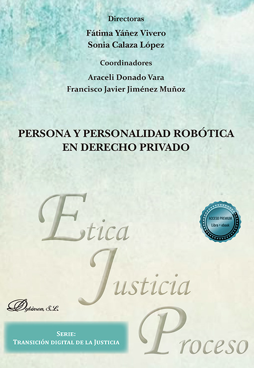 Librería Dykinson Persona y personalidad robótica en derecho privado