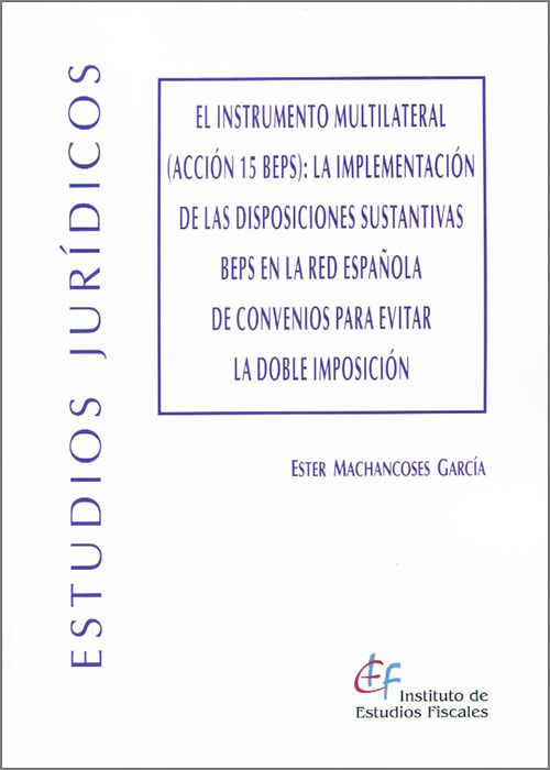 Librería Dykinson El Instrumento multilateral Acción 15 BEPS la