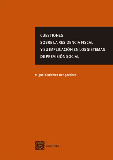 Librería Dykinson Cuestiones sobre la residencia fiscal y su